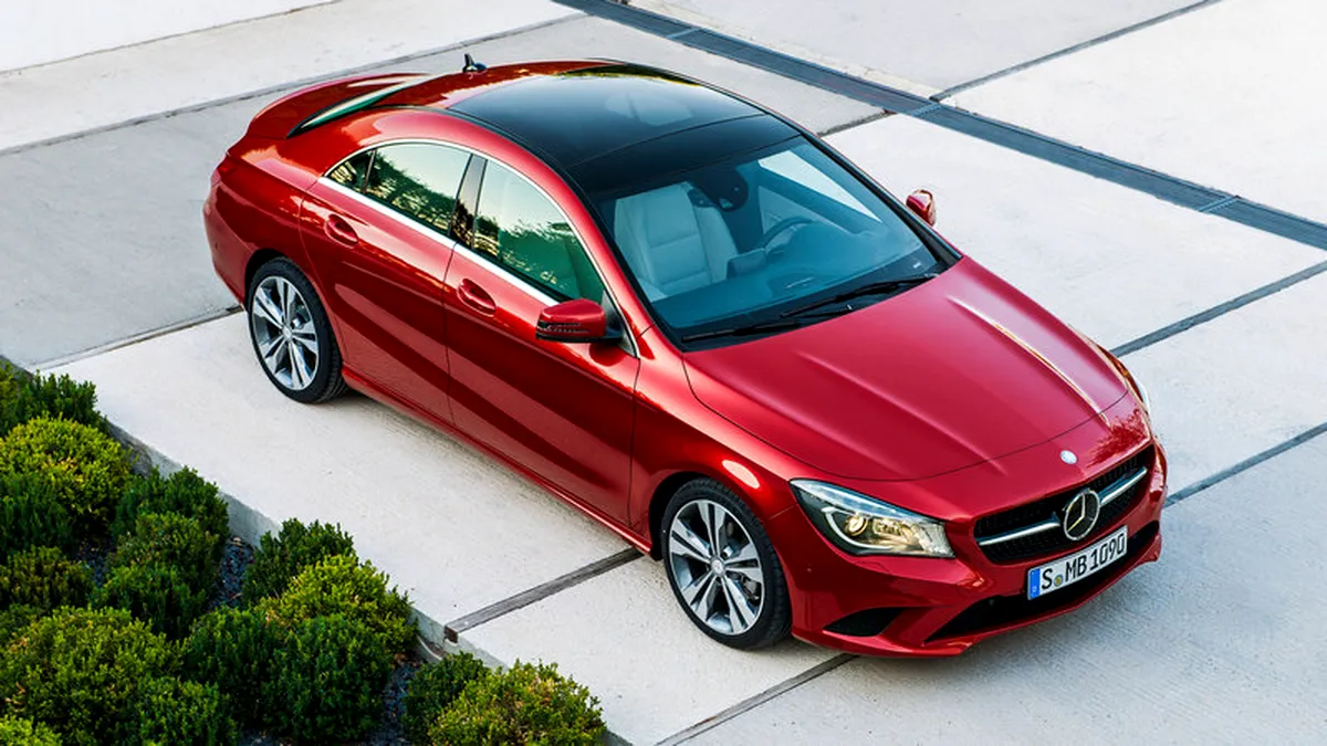 Mercedes-Benz CLA: imagini şi informaţii oficiale