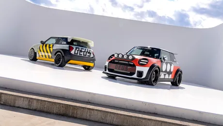 MINI dezlănțuie două noi concepte pentru a celebra istoria companiei în sportul cu motor