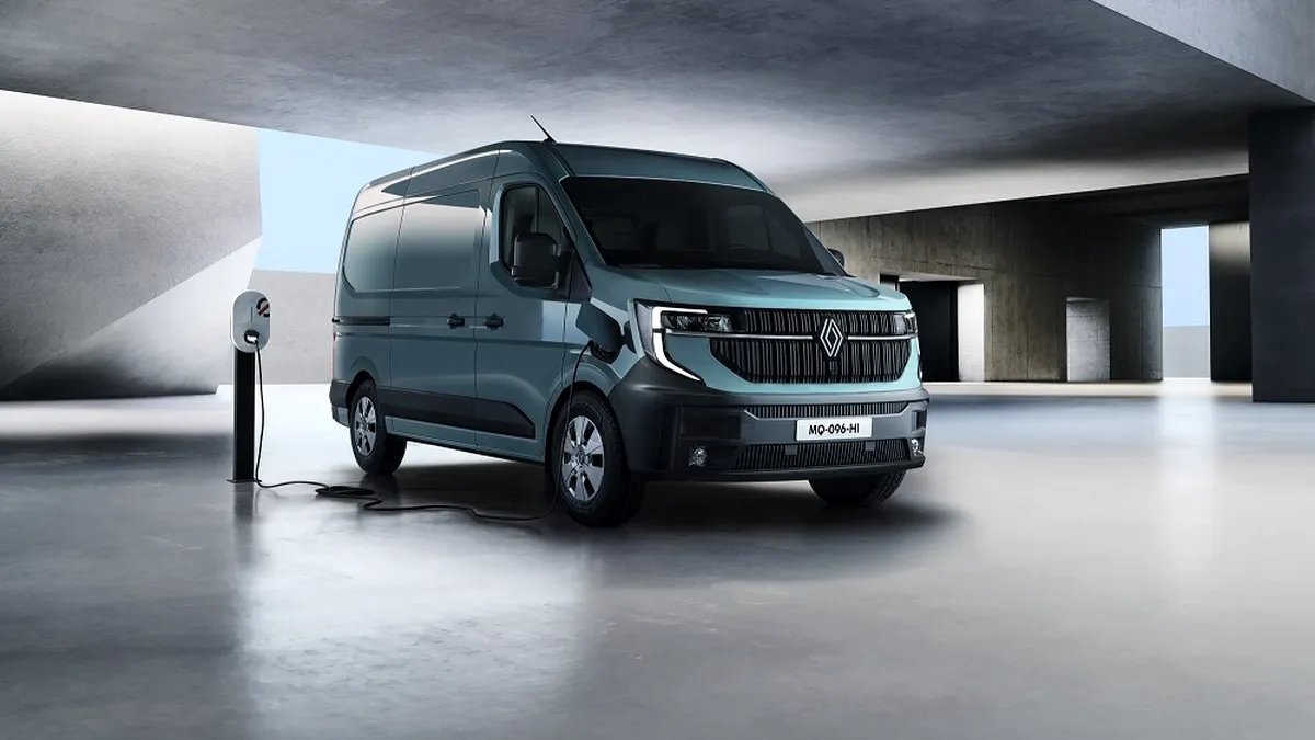 Renault a lansat noua generație a utilitarei Master. Vor fi disponibile și două versiuni electrice - GALERIE FOTO