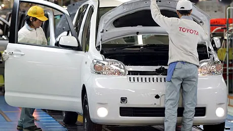 Toyota faţă în faţă cu criza auto