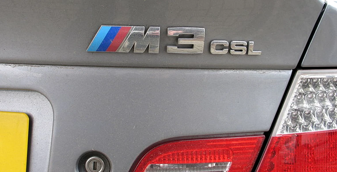 BMW M3 CSL anulat