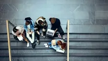 Protest al studenţilor nemulţumiţi de noul mod de calcul al burselor