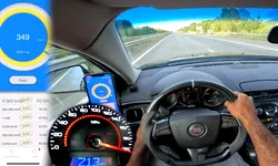 Test incredibil pe Autobahn – Un Cadillac pierde motorul la 350 de km/h
