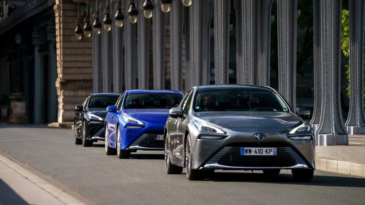 Toyota Mirai - Record mondial de autonomie pentru o mașină cu hidrogen