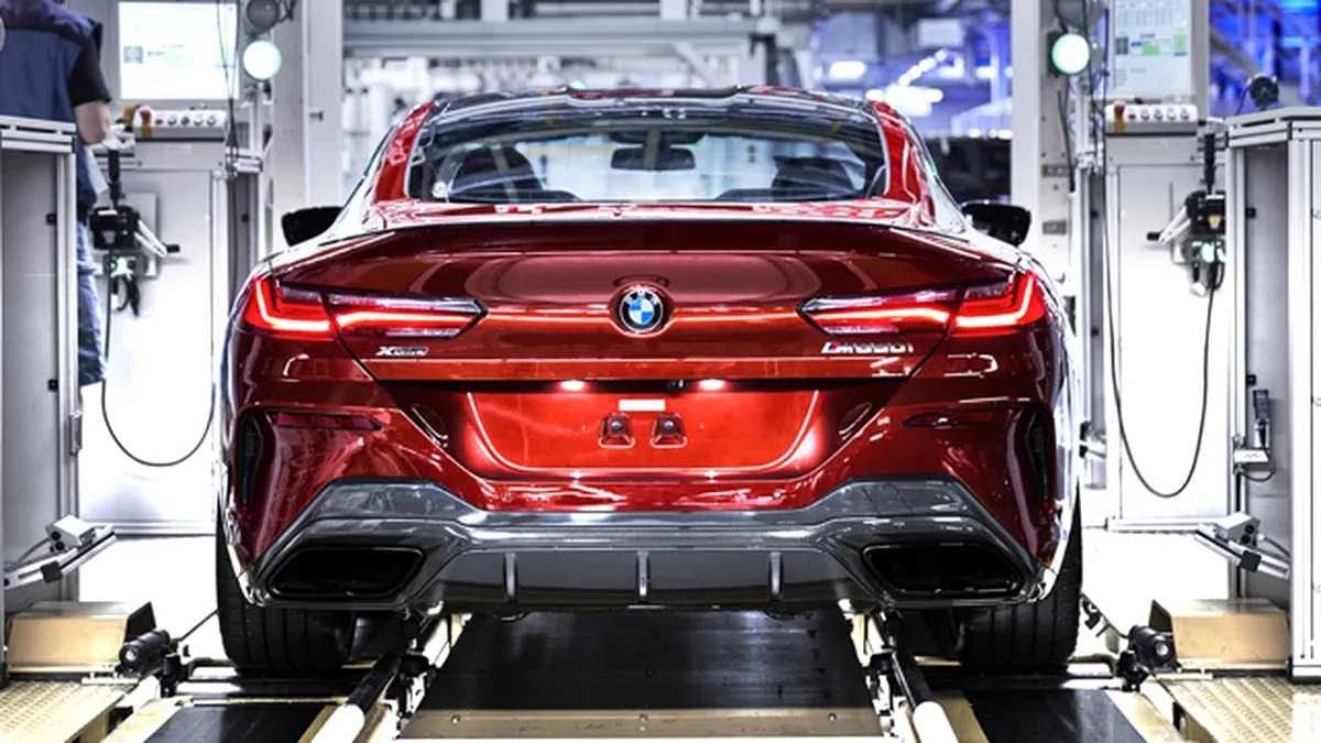Uzina din Dingolfing a dat startul producţie noului BMW Seria 8 Coupé 