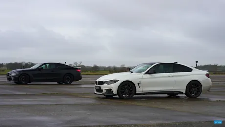 Benzină VS Diesel: BMW M4 împotriva unui BMW 430d modificat. Rezultatele sunt surprinzătoare – VIDEO