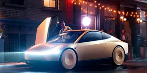 Tesla începe construcția Cybercab, în aprilie. Vehicul electric fără volan sau pedale, care se conduce singur