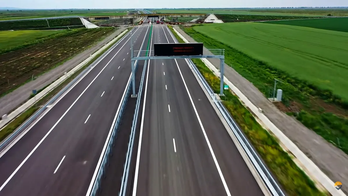 Exclusiv | CNAIR: România va depăși 1.600 km de autostradă și Drum Expres până la finalul anului. Ce șosele de mare viteză vor fi gata în 2026