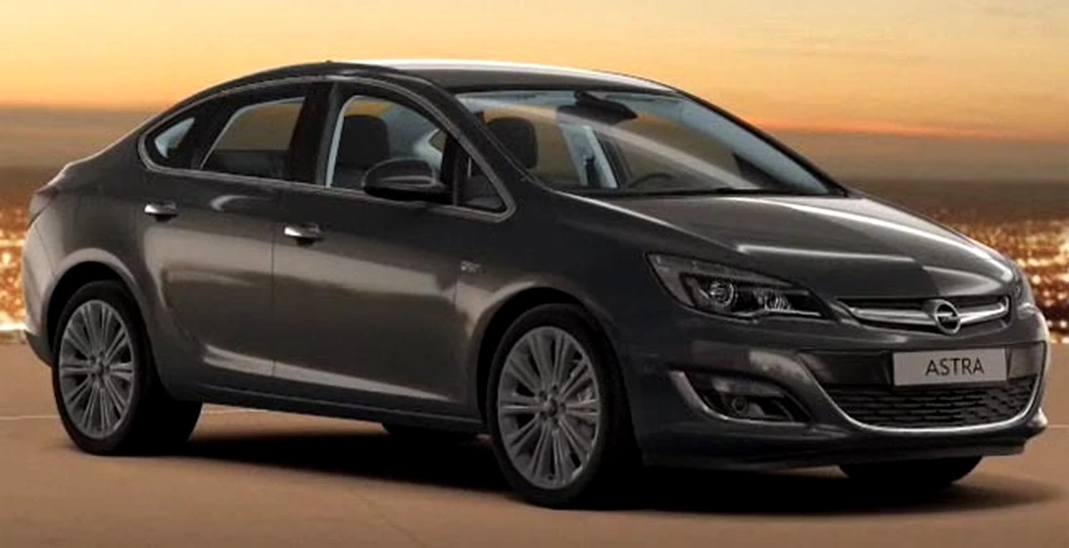 Preţurile lui Opel Astra Sedan în Germania – cu 500 euro mai mult decât Astra 5 uşi