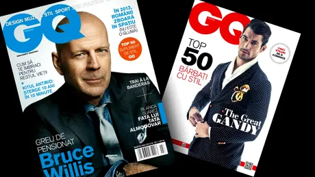 Bruce Willis pe coperta noului număr GQ România