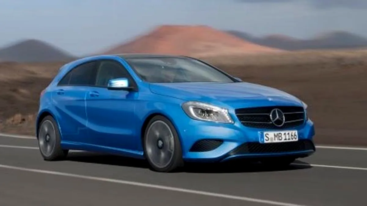 Primele imagini oficiale cu noul Mercedes-Benz A-Class!