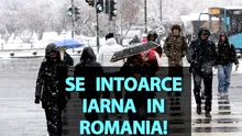 Meteorologii Accuweather anunță că se întoarce iarna în România. Ce se întâmplă în București