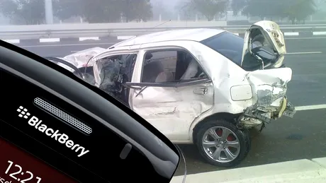 INEDIT: pana serverelor BlackBerry a dus la scăderea numărului de accidente!