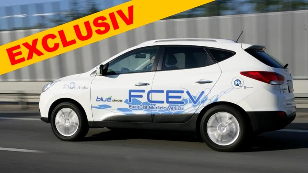 EXCLUSIV ProMotor: primul contact cu Hyundai ix35 FCEV, alimentat cu hidrogen!