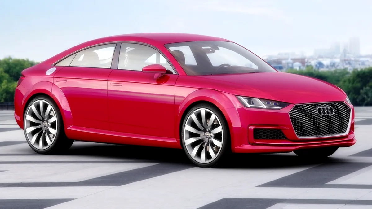 Audi TT Sportback Concept vrea să se alăture familiei TT