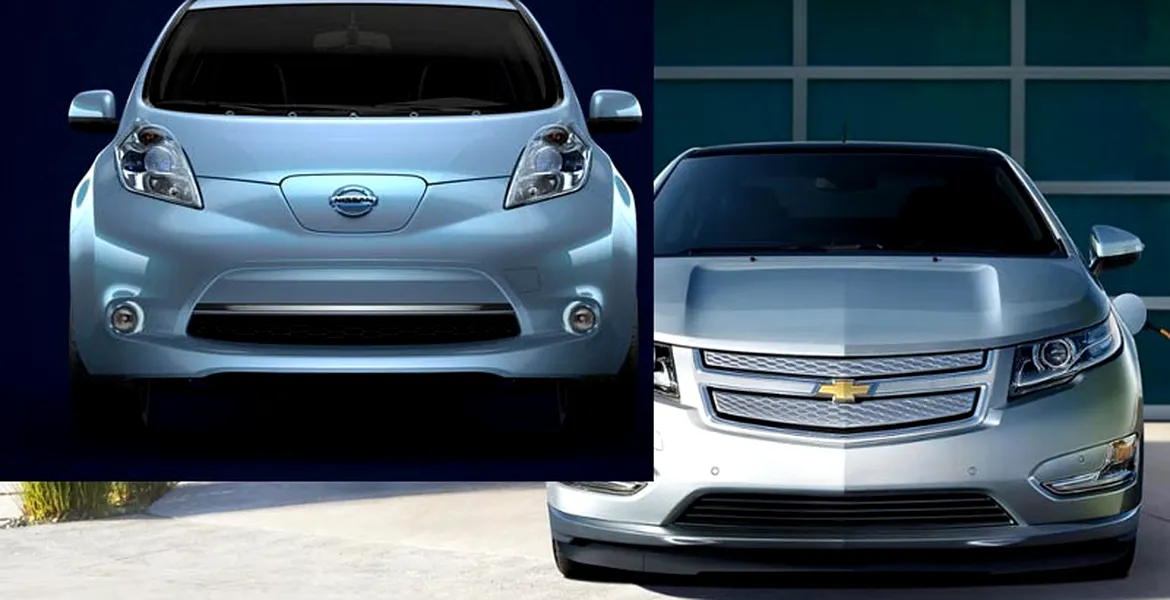 Vânzări Chevrolet Volt vs. Nissan Leaf în USA