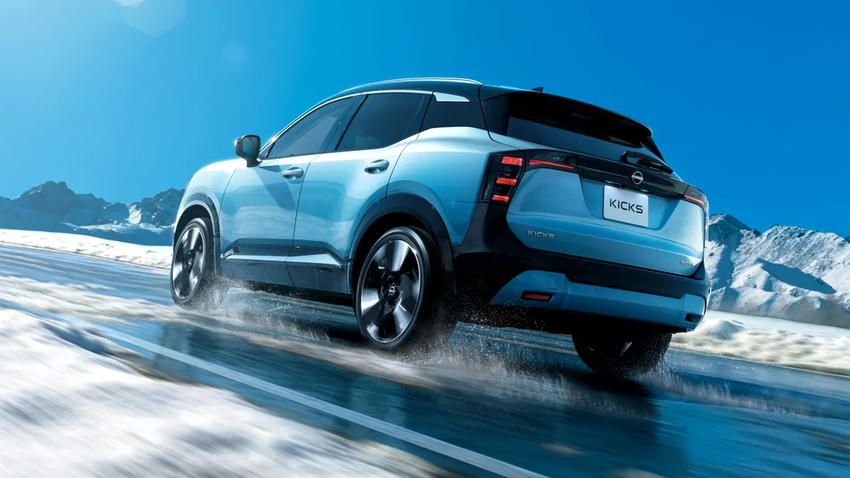 Nissan Kicks ajunge în Europa. Hibridul situat între Juke și Qashqai va fi produs la uzina din Marea Britanie
