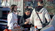 Andreea Bostănică nu-l mai ascunde pe nepotul președintelui! CANCAN.RO i-a filmat pe iubăreți chiar în buricul Capitalei, alături de soacra mică