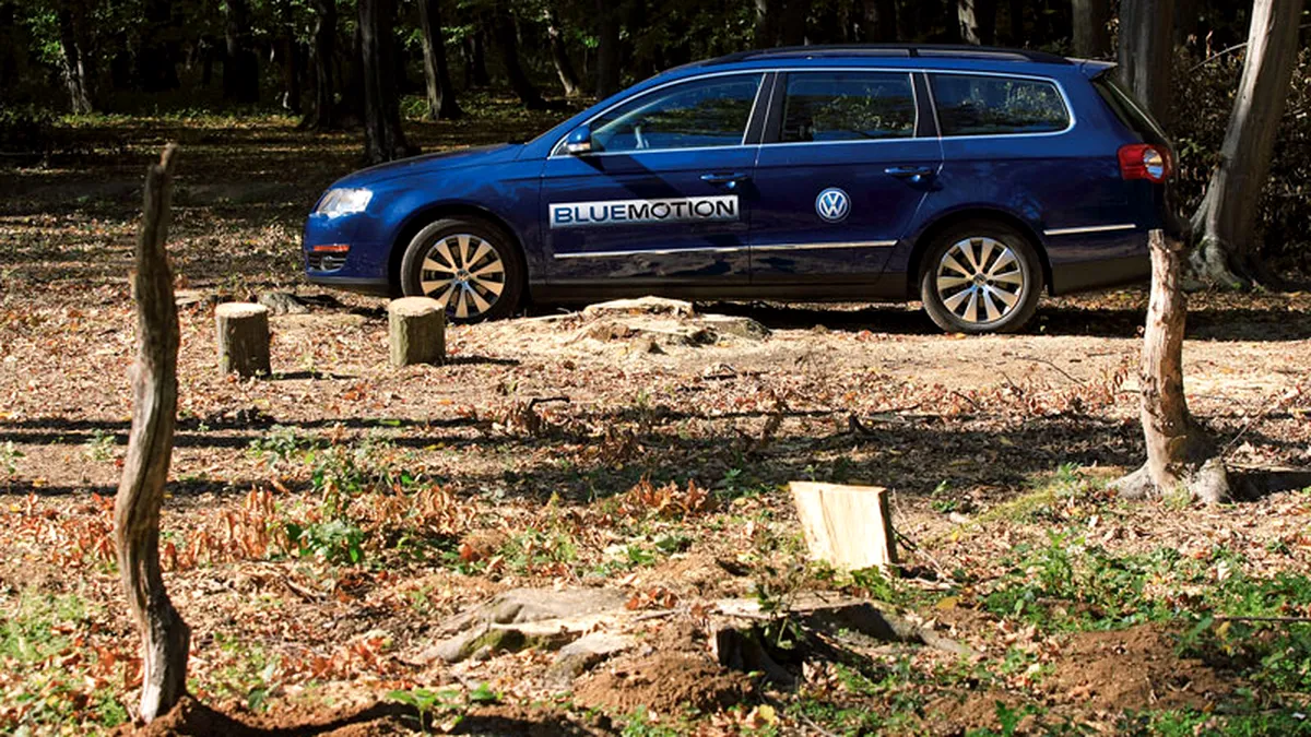 TEST în România cu Volkswagen Passat BlueMotion
