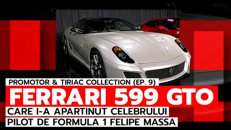 ProMotor & Țiriac Collection (Ep. 9): Un Ferrari care i-a aparținut lui Felipe Massa se află în colecția d-lui Țiriac
