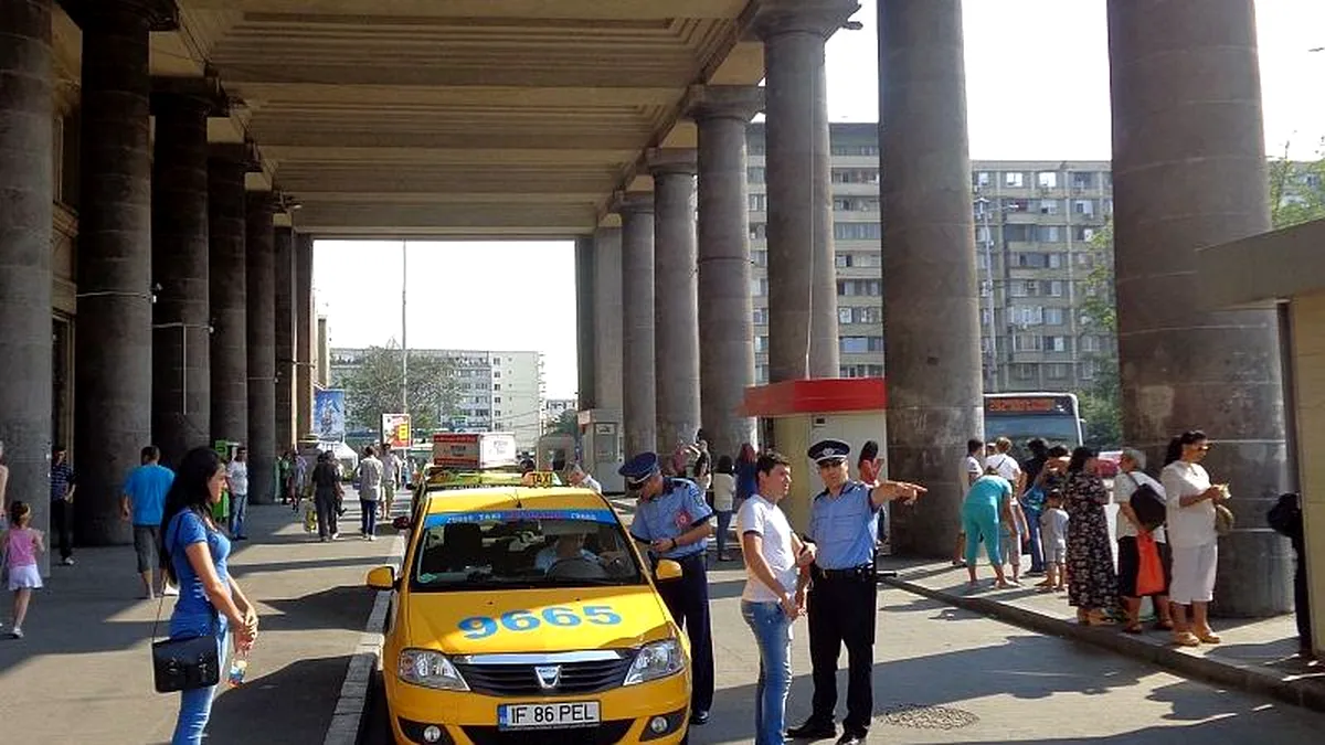 Poliţia a făcut curat printre taximetriştii de la Gara de Nord şi de la Aeroportul Henri Coandă