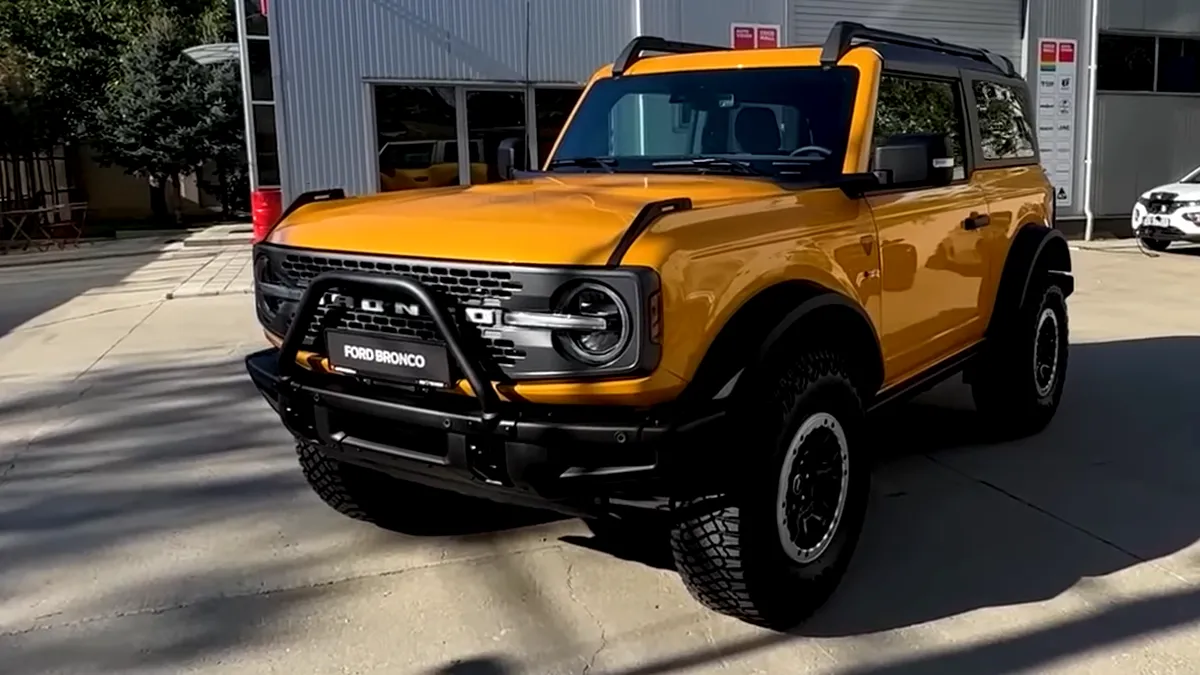 Noul Ford Bronco este concurentul de care JEEP avea nevoie. SUV american într-o prezentare românească - VIDEO