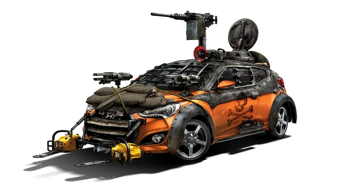 Gata de apocalipsă: Hyundai Veloster Walking Dead, maşina anti-zombie