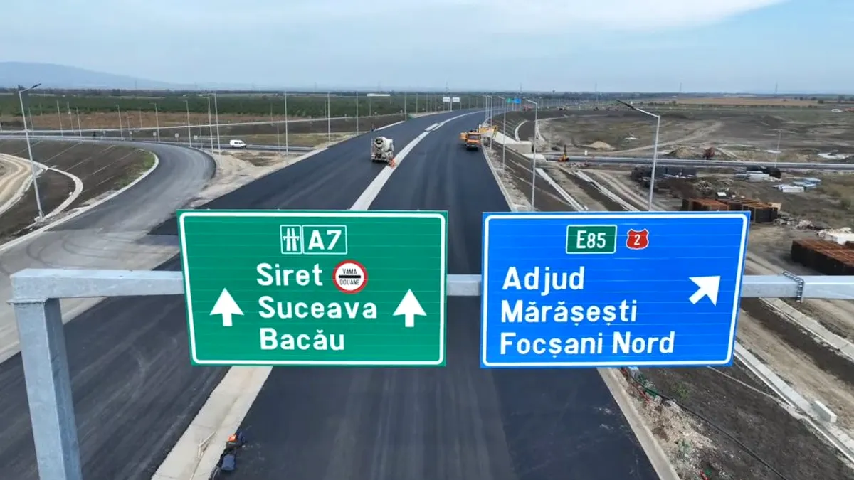 Când se va circula pe Autostrada Pașcani-Suceava?