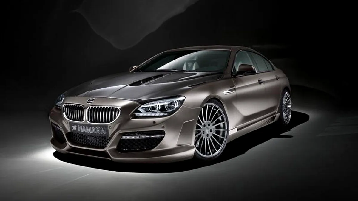 Tuning: BMW Seria 6 Gran Coupe modificat de Hamann