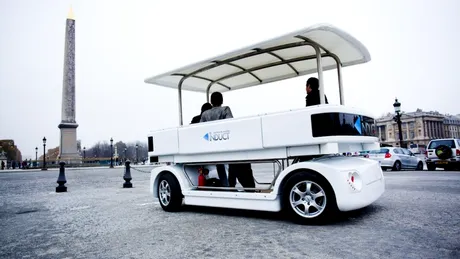 Navia, prima maşină autonomă din lume pentru transport în comun