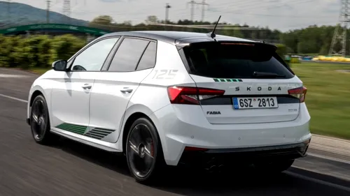 Doar 125 de unități: Skoda Fabia Motorsport devine una dintre cele mai rare Fabia