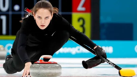 Anastasia Bryzgalova este cea mai sexy jucătoare de curling - VIDEO