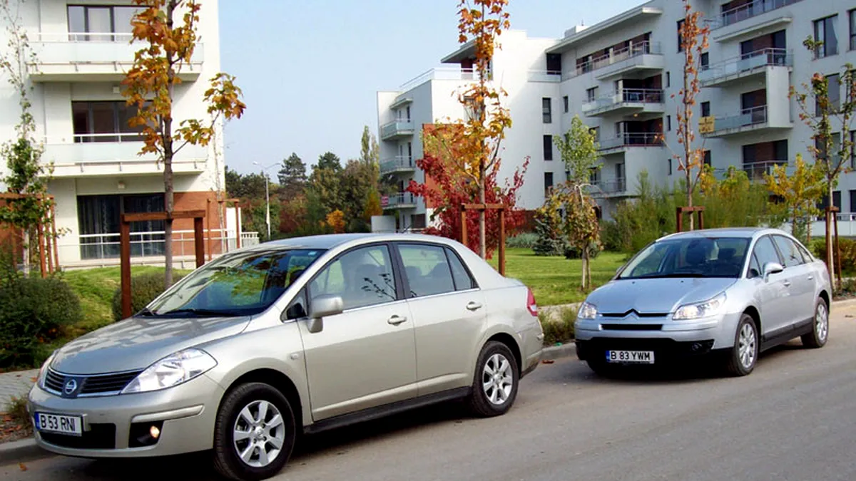 Citroen C4 Sedan vs Nissan Tiida