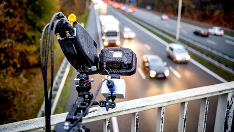 Un radar fix cu inteligență artificială a înregistrat peste 1.000 de abateri, în doar 4 zile