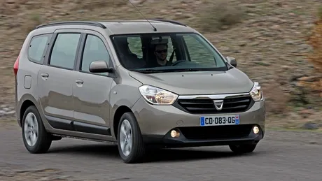 Am luat contactul cu noua Dacia Lodgy, noul monovolum Dacia