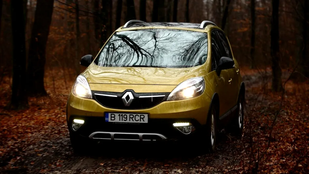TEST cu Renault Scenic XMOD. Toată familia poartă bocanci