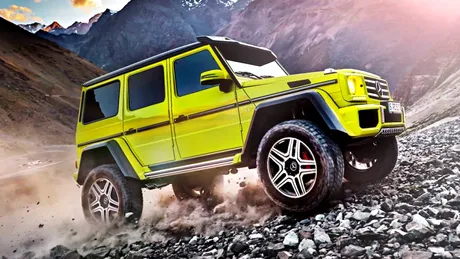 Mercedes-Benz G500 4x4² este versiunea „decentă” a lui G63 AMG 6x6