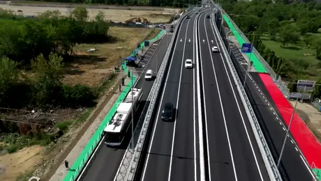 Primul tronson al Centurii Metropolitane Cluj a fost deschis. DN1 are acum 6 benzi între Cluj-Napoca și Florești