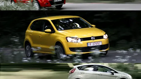 VW Polo vs Renault Clio vs Ford Fiesta - Dinamica (III)