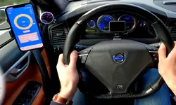 Volvo V70 la peste 300 km/h pe Autobahn – VIDEO