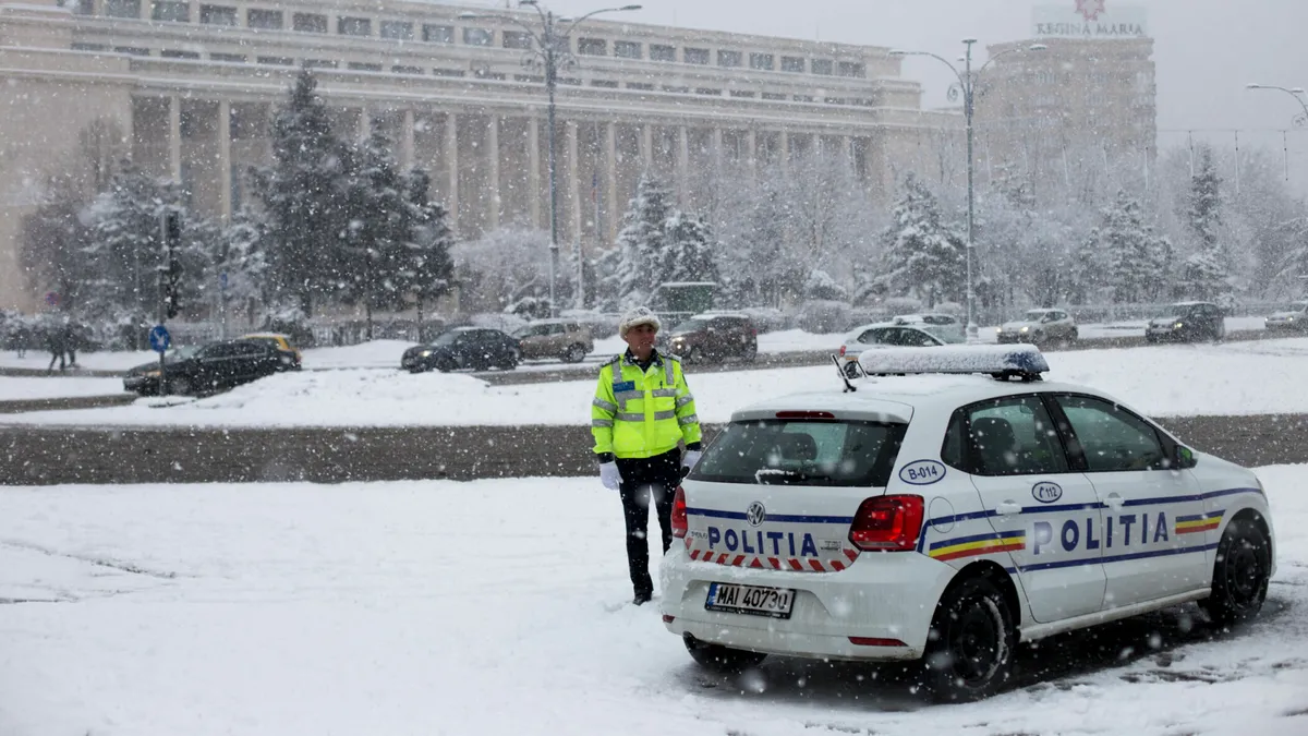 2025: Ce amendă riști dacă nu ai cauciucuri de iarnă? Sancțiunea uriașă din Codul Rutier