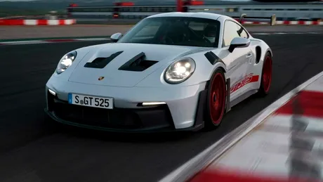 Noul Porsche 911 GT3 RS debutează cu 525 CP și sistem DRS precum cel întâlnit în Formula 1