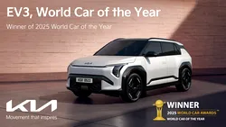 Kia EV3 câștigă titlul de World Car of Year 2025