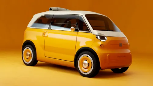 Fiat dezvăluie mai multe detalii despre conceptul Multiplina, bazat pe microcarul Topolino