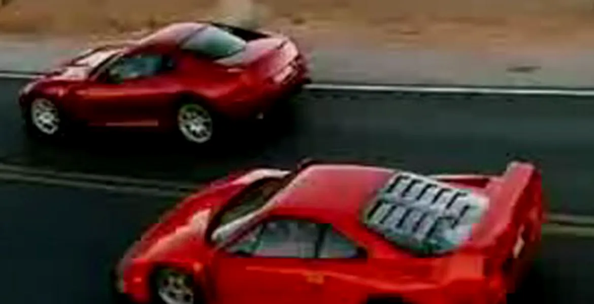 Ferrari F40 vs. Ferrari 599 GTB Fiorano