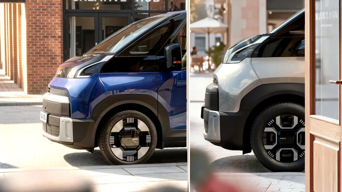 Primele imagini cu Kia PV7, noul rival electric pentru Ford E-Transit și ID.Buzz