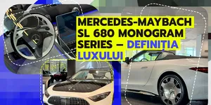 Video / Mercedes-Maybach SL 680 Monogram Series, apariția rară care poate fi admirată la Țiriac Auto București