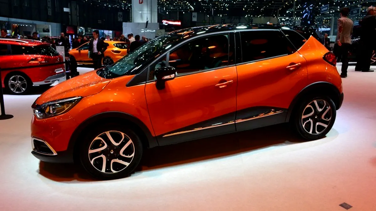 LIVE de la Geneva 2013 – Renault Captur. Francezilor li s-a pus pata. De culoare