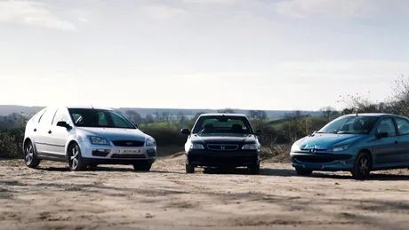 N-ai nevoie de SUV! Off-road cu trei mașini vechi și ieftine: Ford Focus, Peugeot 206 și Honda Civic