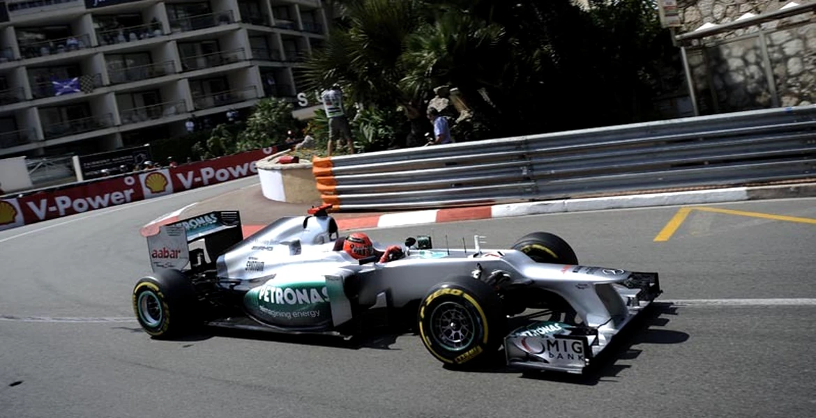 Formula 1 Monaco 2012: Schumacher cel mai rapid în calificări